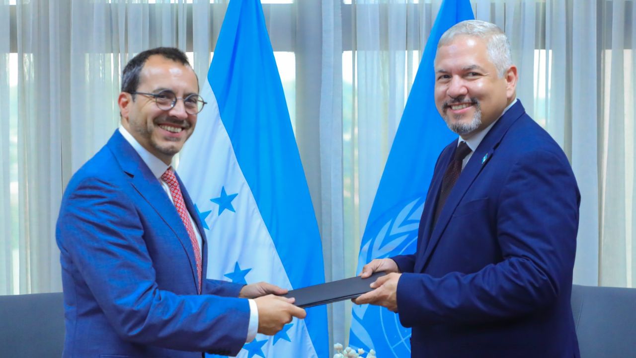 Cancillería recibe documentación de nuevo coordinador de la ONU en Honduras