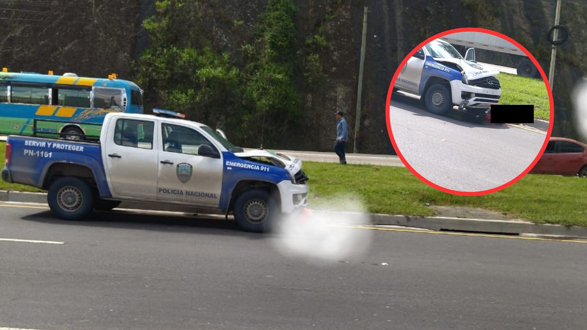 Patrulla policial atropella y mata a hombre en la CA-5