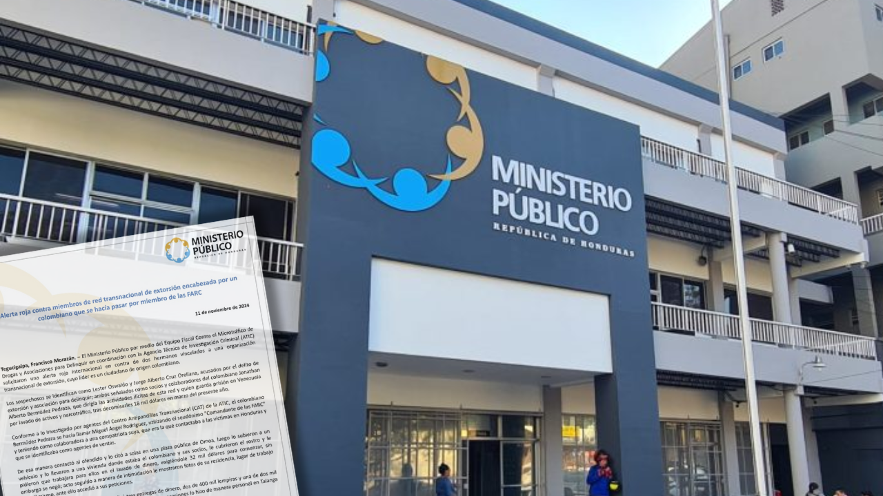 Piden alerta roja para dos hermanos hondureños ligados a red de extorsión