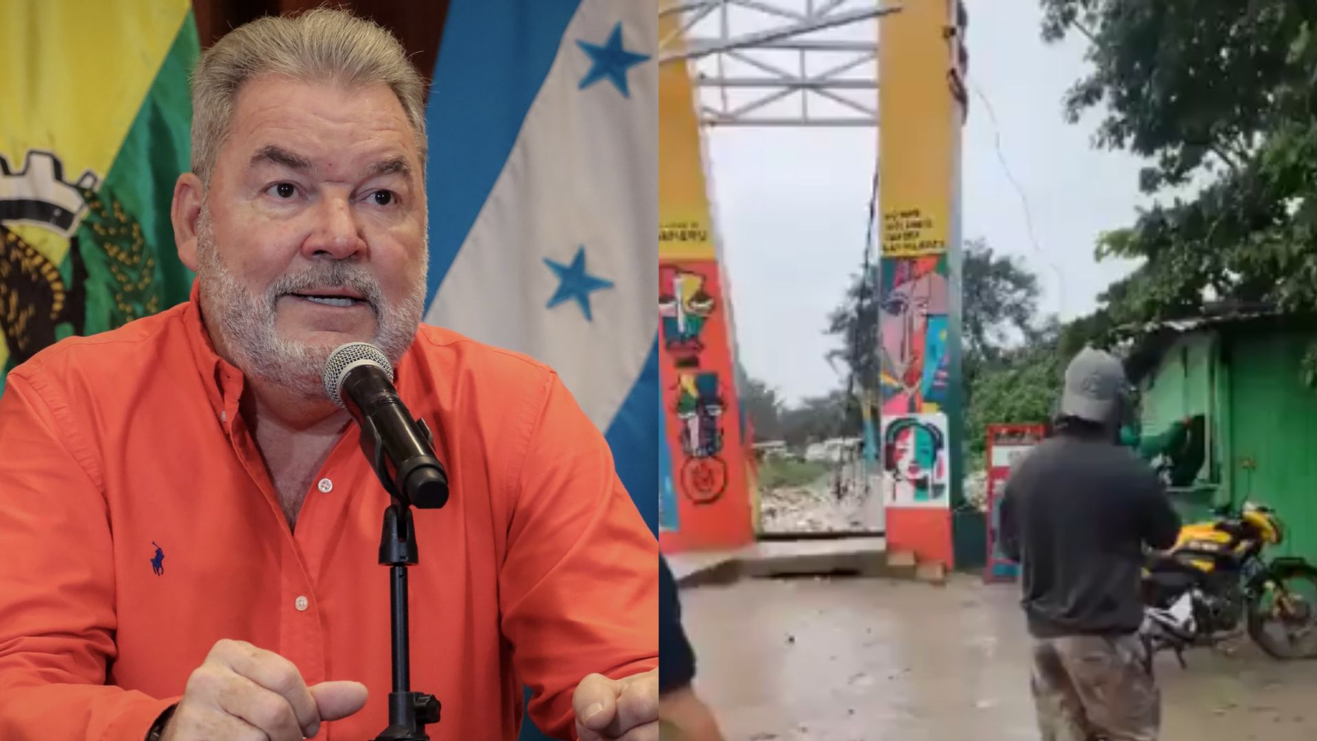 Roberto Contreras reporta evacuaciones y graves daños en San Pedro Sula por tormenta Sara