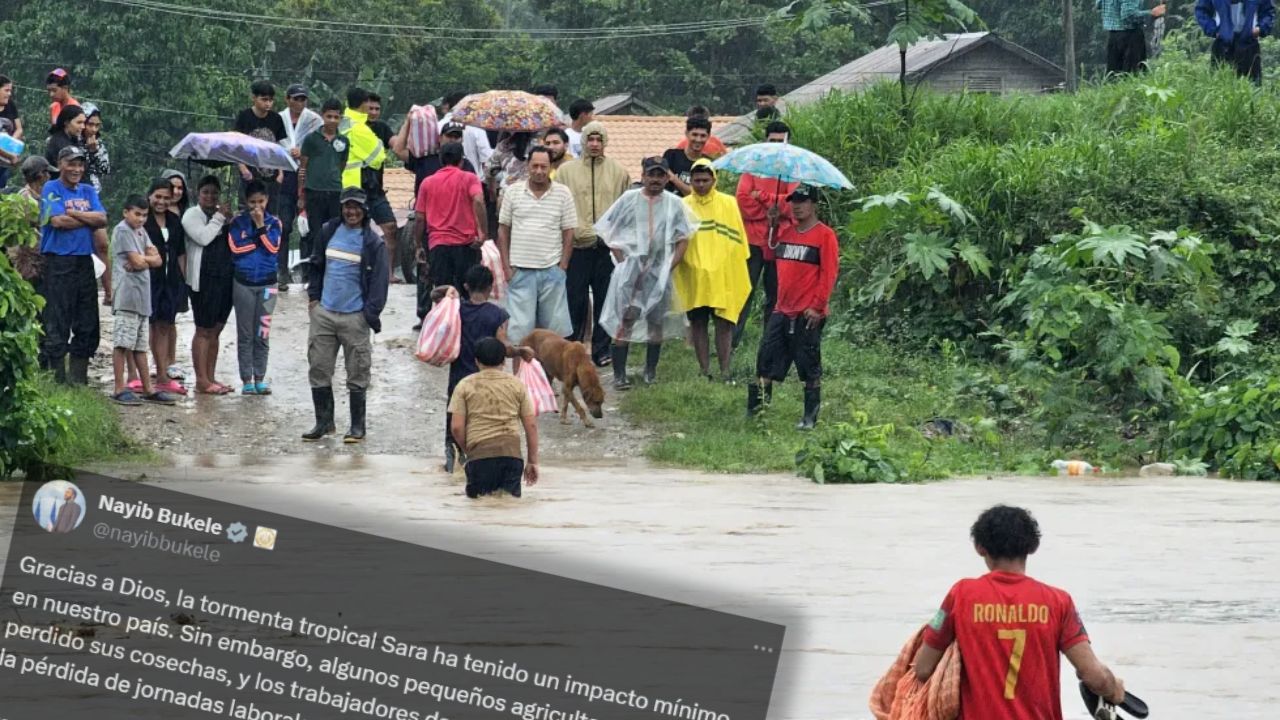 El Salvador dará bono a unas 1,000 familias de agricultores afectadas por tormenta Sara