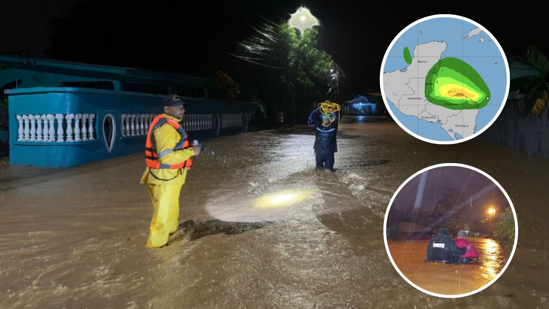 Tormenta Sara en Honduras: un muerto en Yoro y miles de afectados a nivel nacional