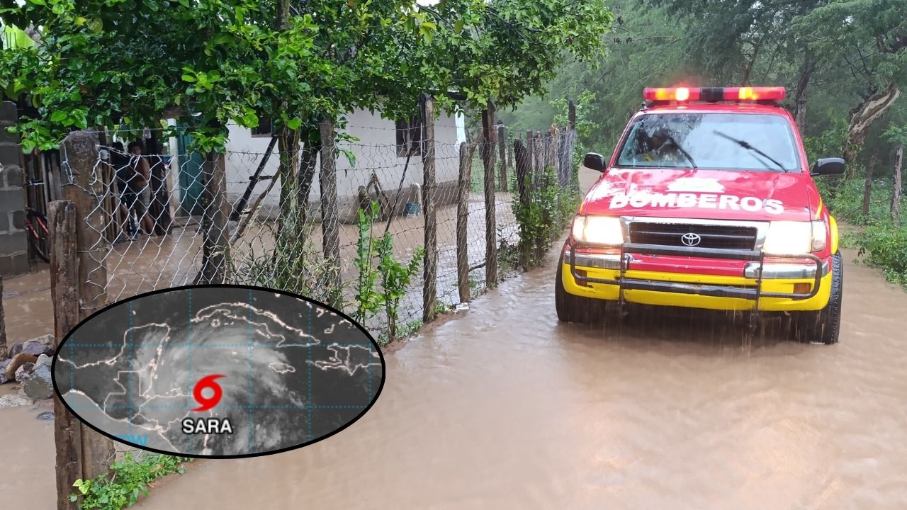 Tormenta tropical Sara: efectos de las lluvias del fenómeno en Honduras
