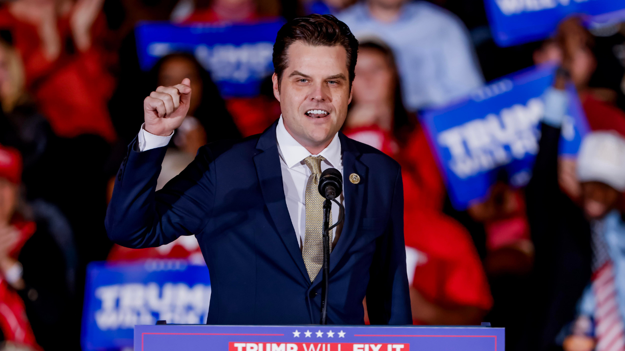 Trump nombra como fiscal general al congresista de ultraderecha Matt Gaetz