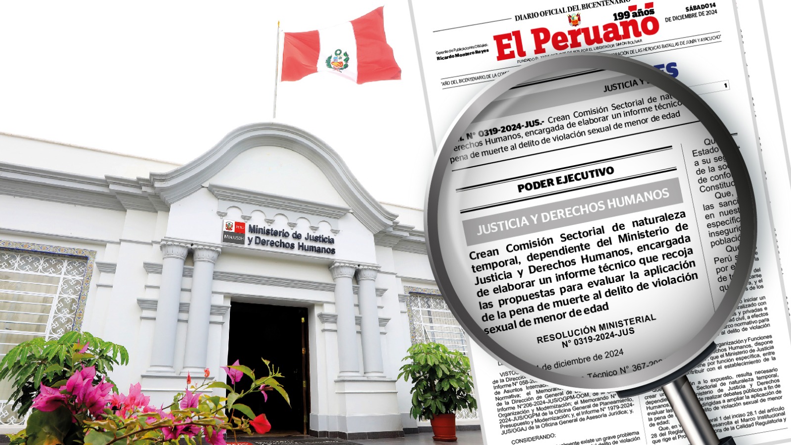 Gobierno de Perú crea comisión para debatir pena de muerte a violadores de menores