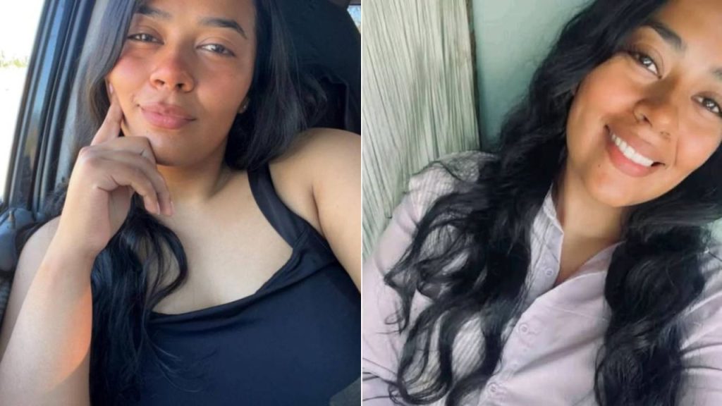 Dos fotografías de Linda Cáceres