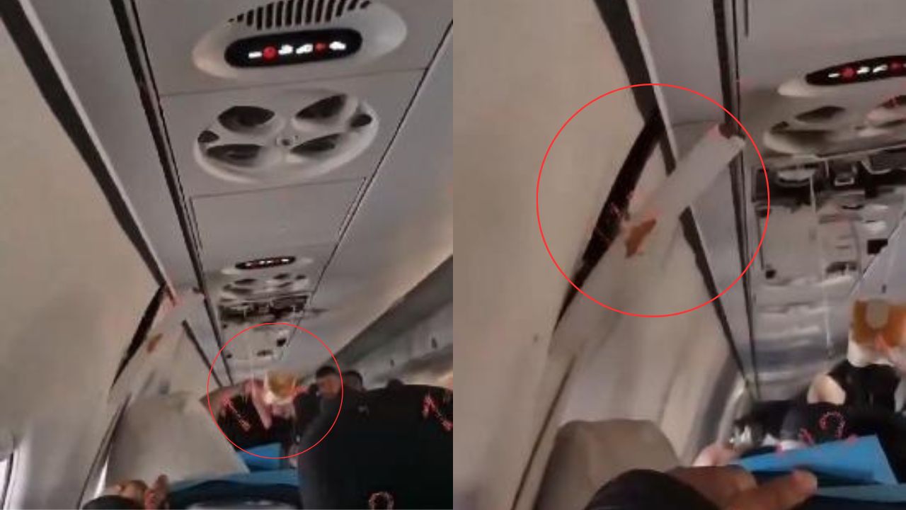 Pasajero grabó momentos de terror antes de accidente de avión en Kazajistán