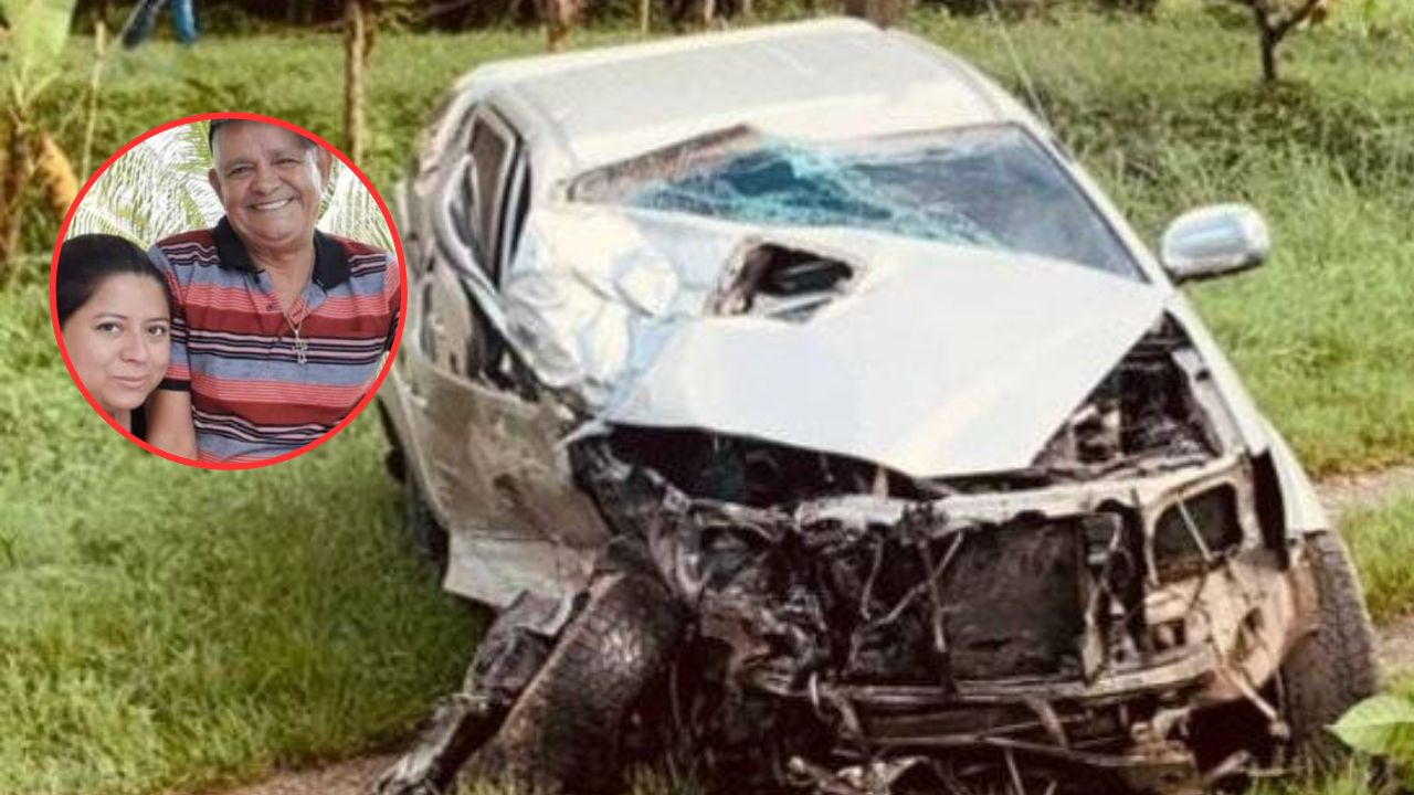 Revelan nuevos detalles del accidente en que abuelo y nieta murieron en Tela