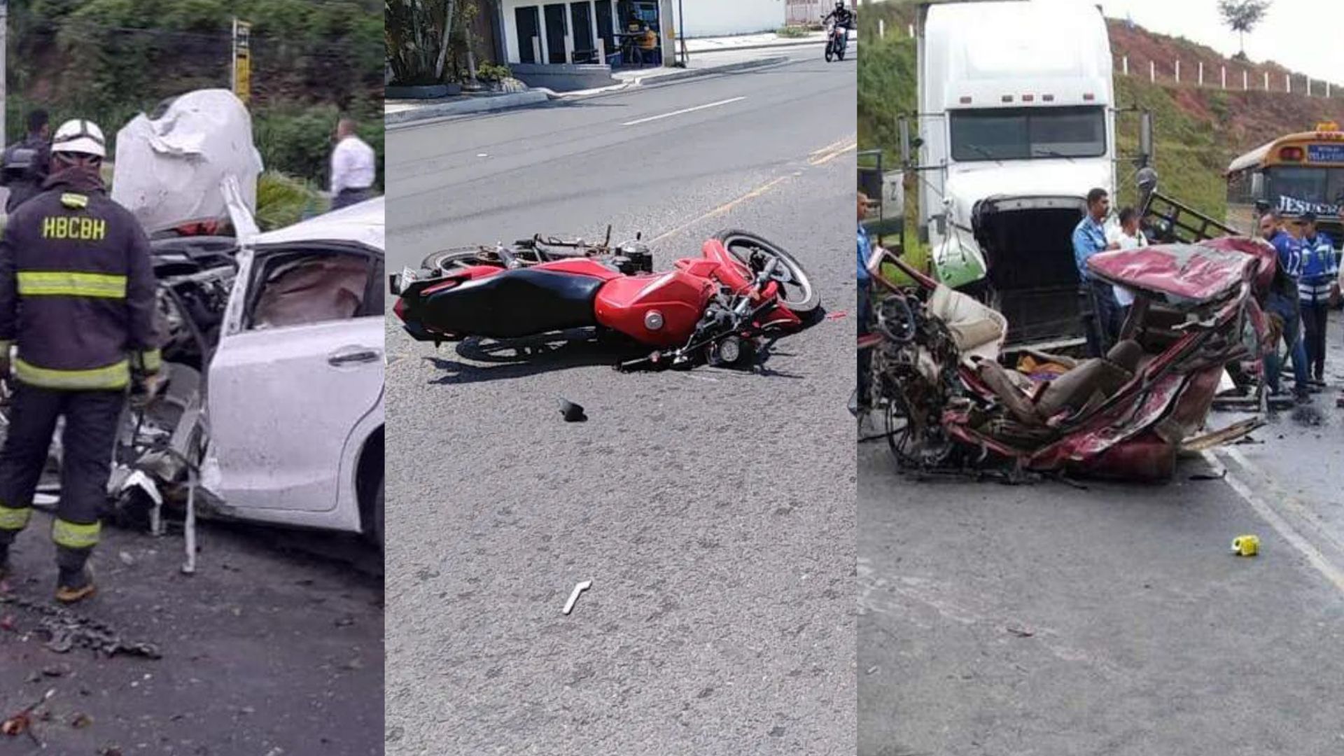DNVT anuncia cifra oficial de muertes por accidentes viales en Honduras durante 2024