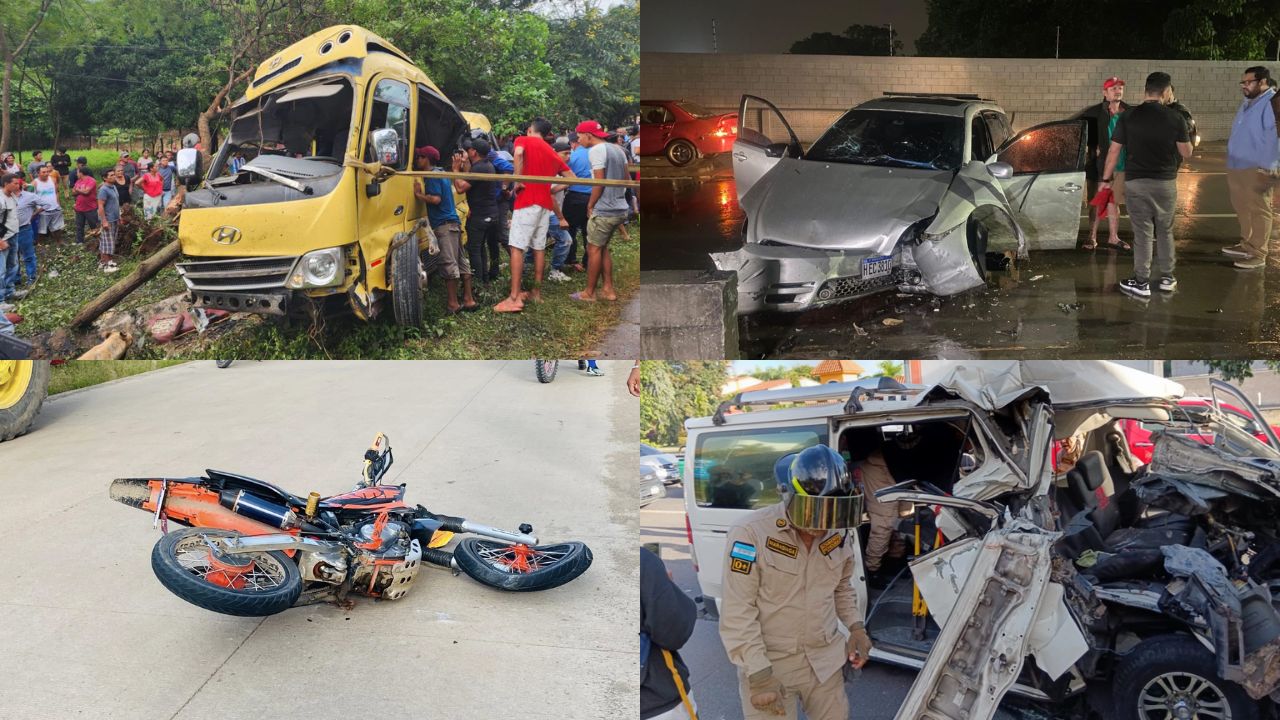 Honduras cerrará 2024 con más accidentes de tránsito que en 2023, pero con menos muertes: SIAT