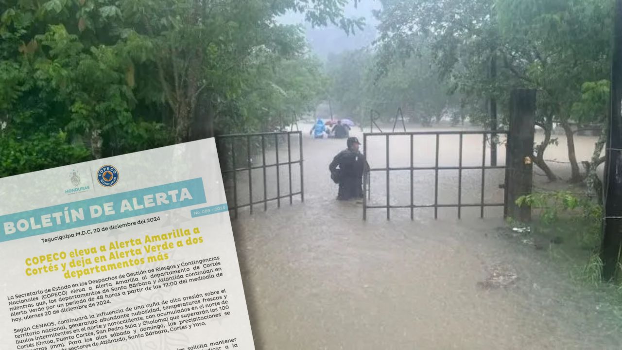 Elevan alerta a amarilla para un departamento y extienden la verde para otros dos