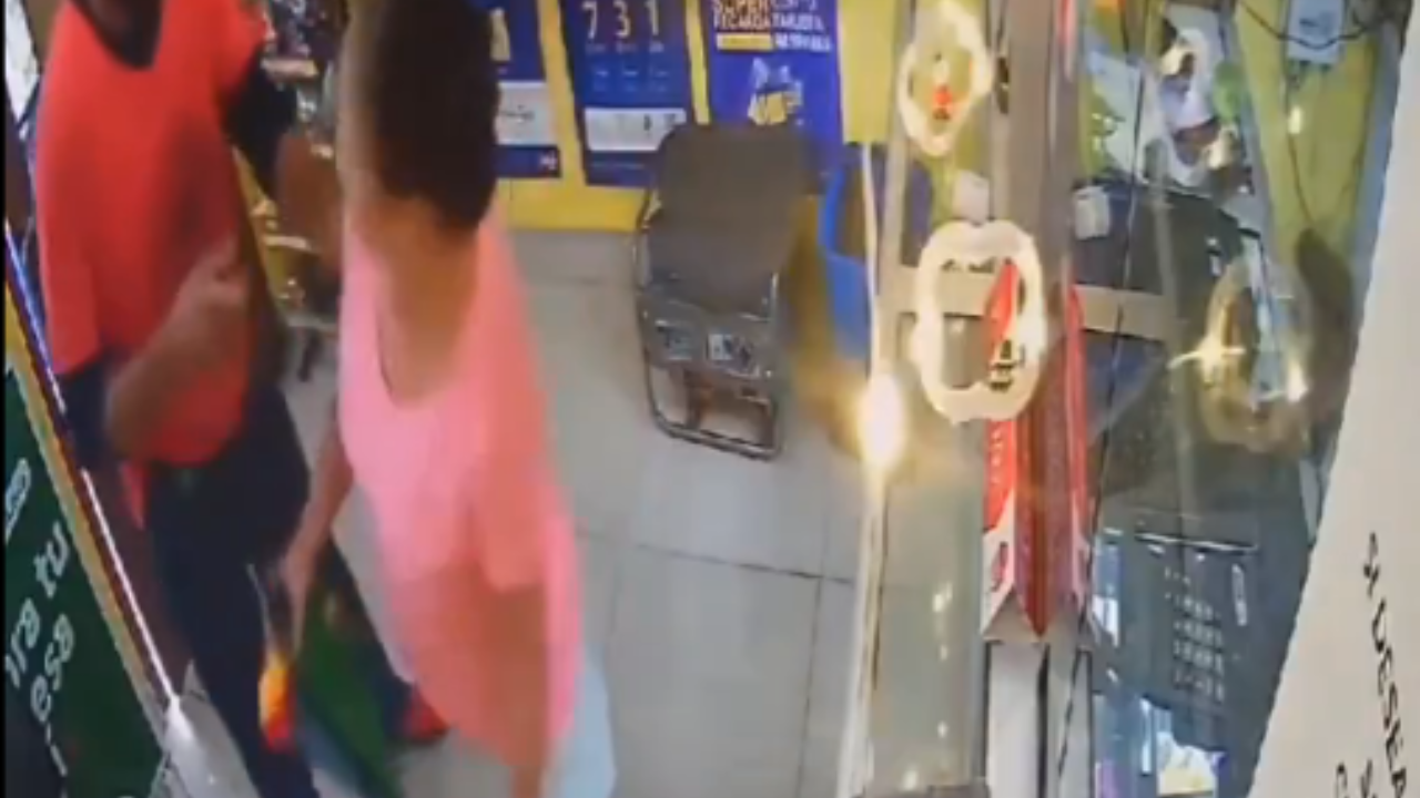 Así fue el asalto a mano armada en negocio de celulares en Choloma
