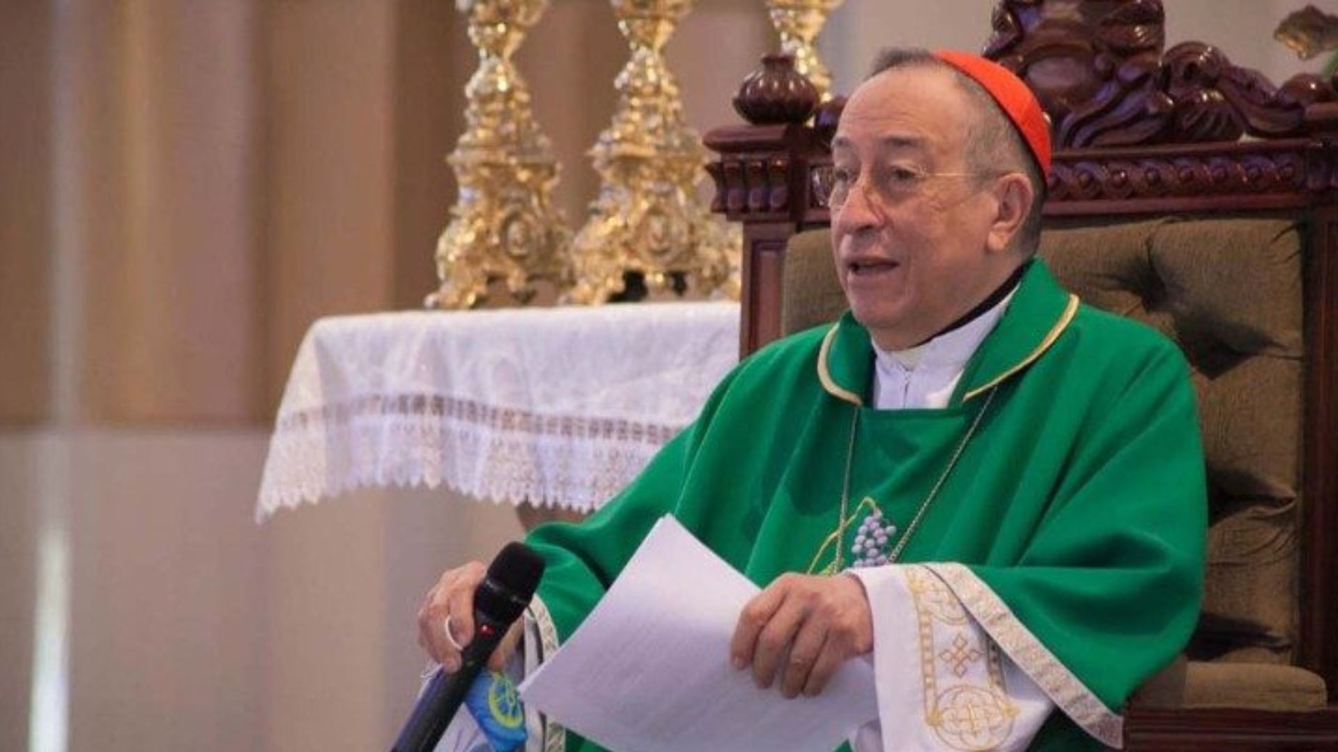 'Políticos deben ser servidores, pero buscan el poder para enriquecerse': cardenal Rodríguez