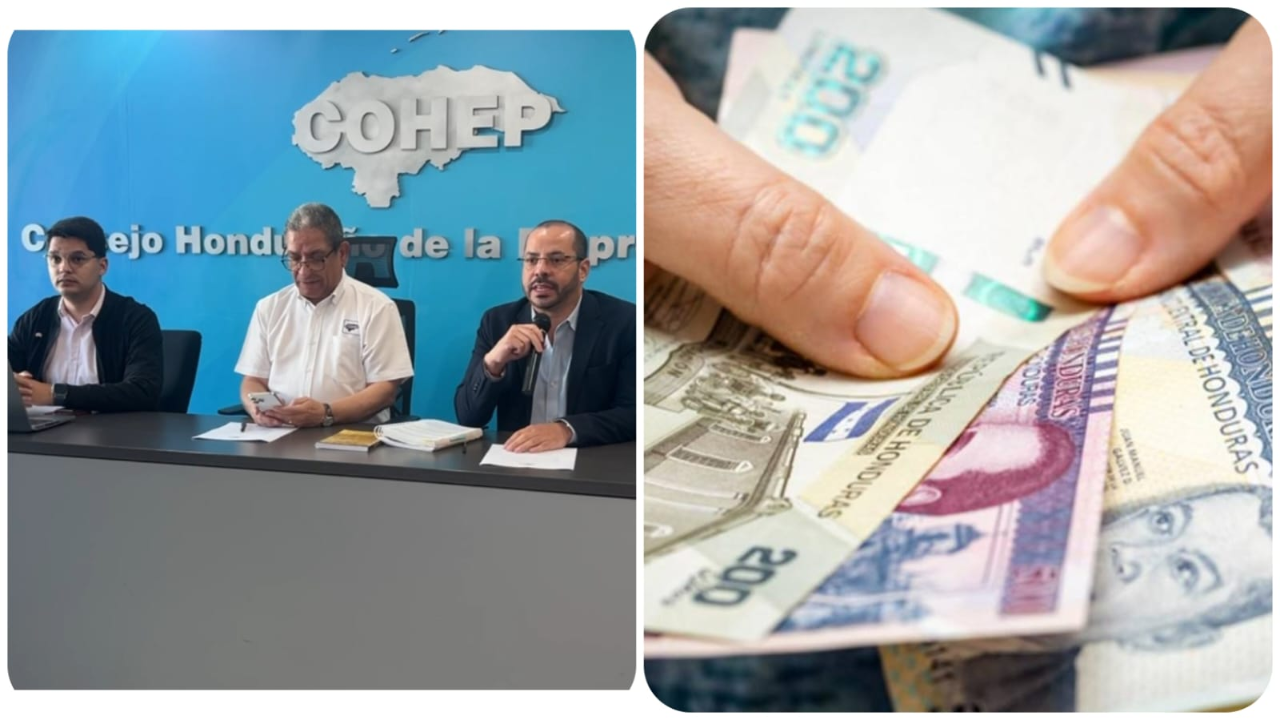 Este es el ajuste al salario mínimo pactado para 2025 del que Cohep pide cumplimiento