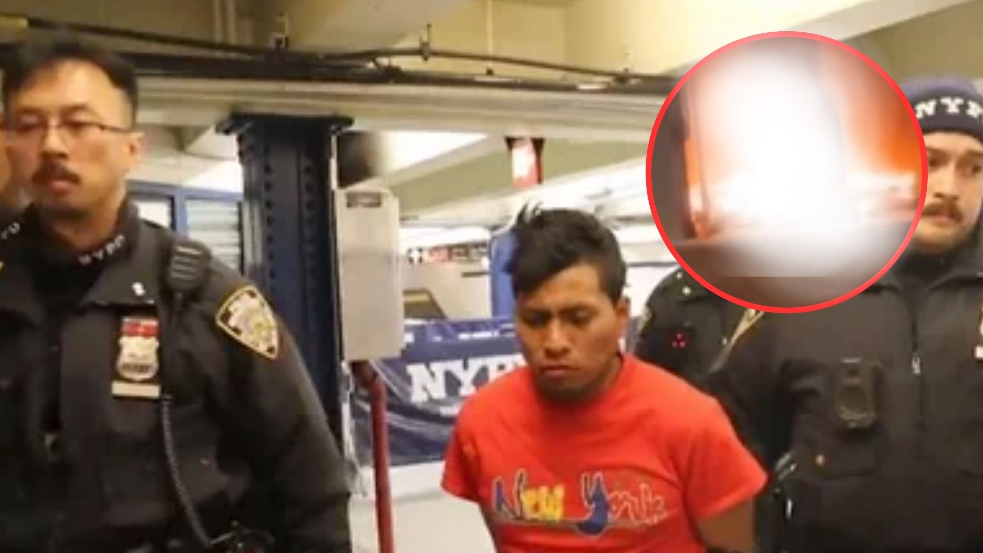Guatemalteco quema viva a mujer en metro de Nueva York