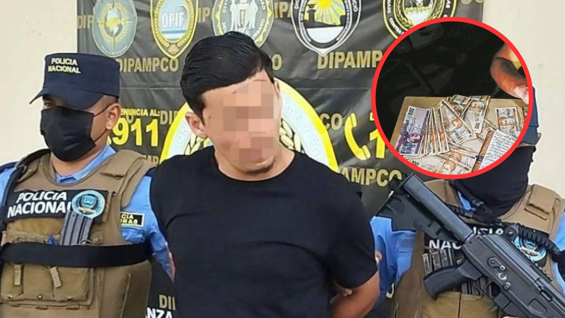 Así operaba joven hondureño capturado por fingir ser pandillero para delinquir