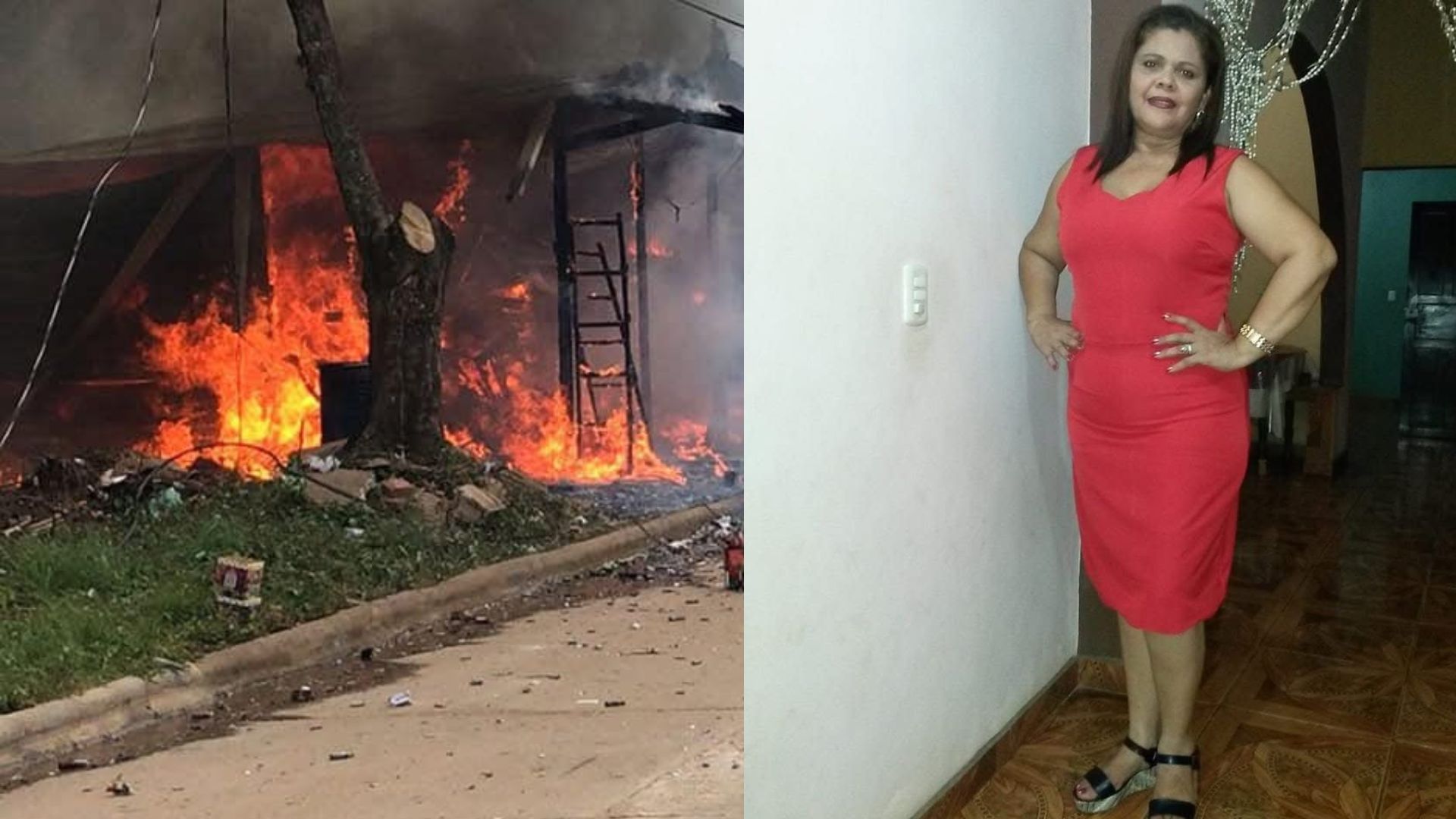 Revelan los últimos instantes de Lilian Flores, víctima del trágico incendio en Catacamas