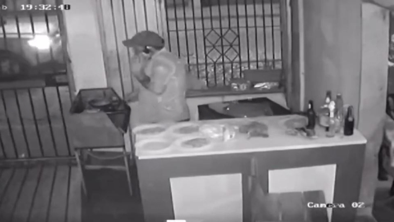 VIDEO: a través de una ventana acribillan a dueño de negocio en Tegucigalpa