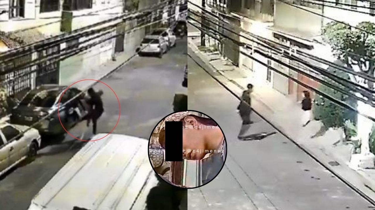Identifican a sujeto que golpeó a su pareja y fue grabado por cámaras de seguridad