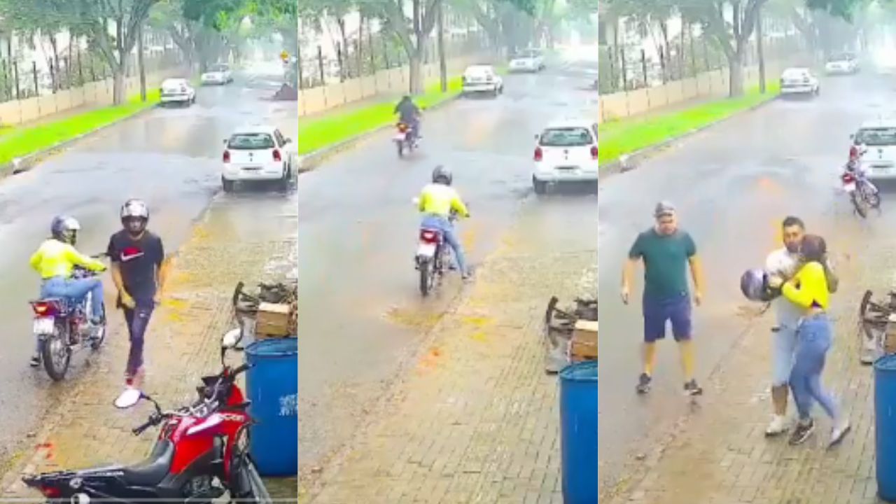 Vídeo: Ladrón incluye a su novia en asalto, pero esto fue lo que pasó