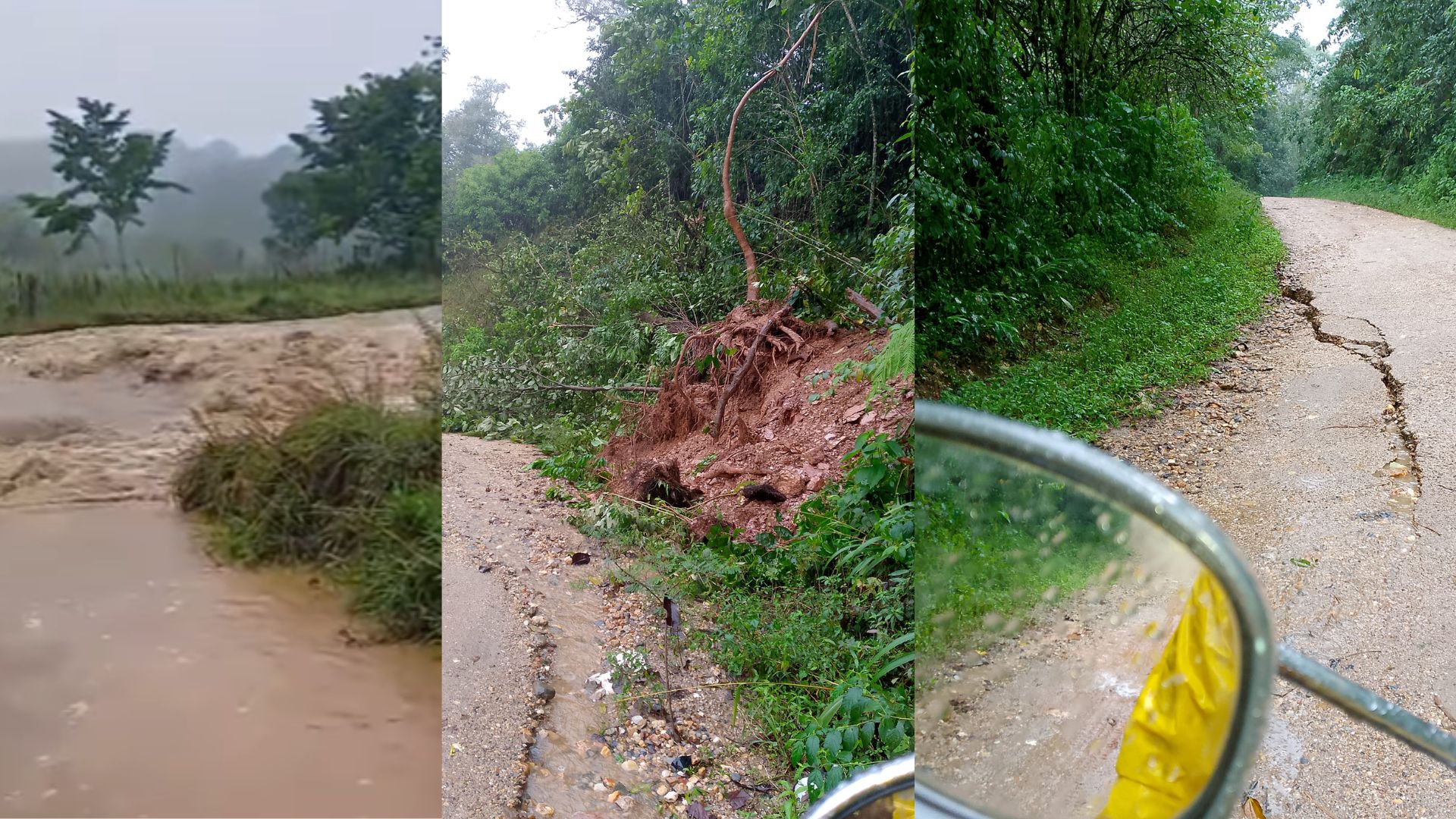Lluvias siguen causando estragos en Honduras: un muerto y 59 comunidades incomunicadas