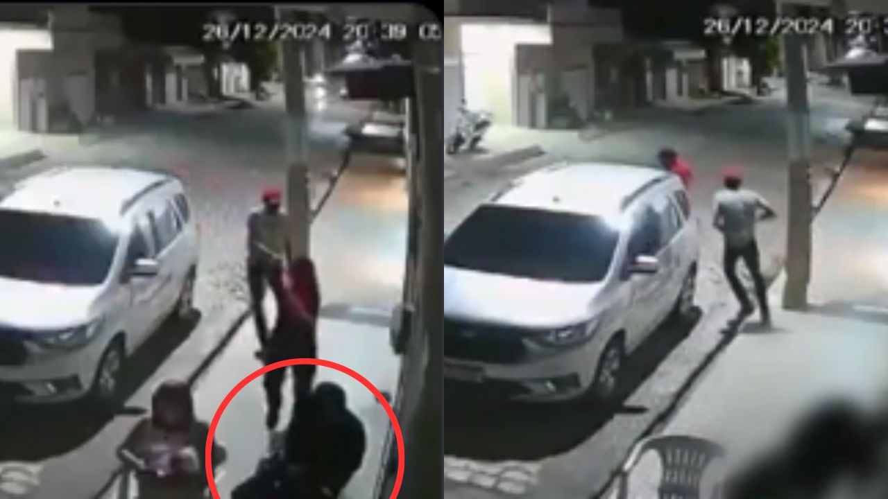 Graban cuando le quitan la vida a un hombre frente a su casa
