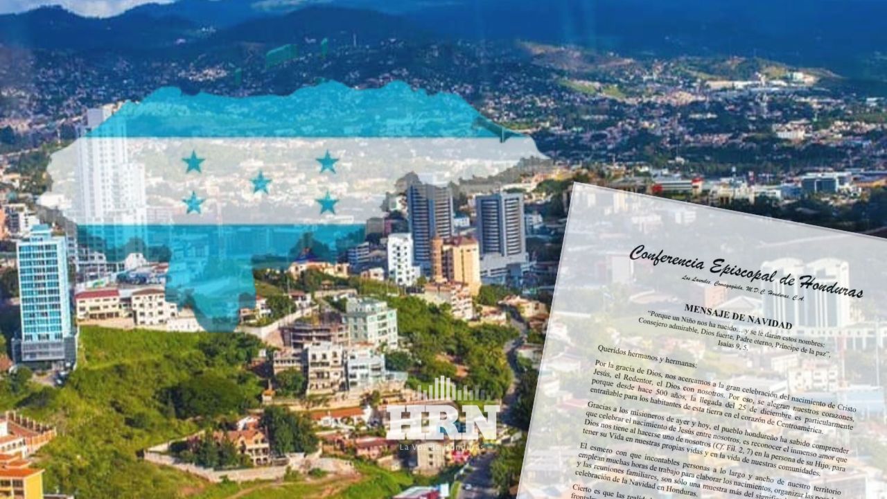 Este es el mensaje de la Conferencia Episcopal de Honduras en Navidad