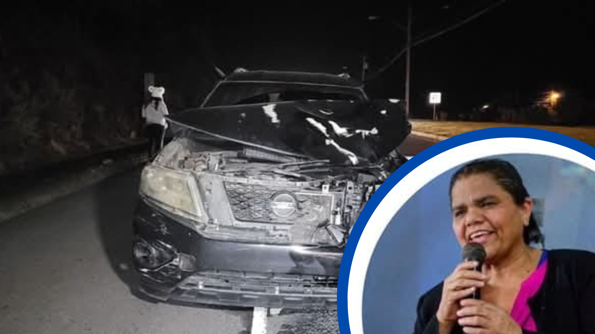 'Iba a su casa': líder evangélica muere atropellada por camioneta en la CA-5