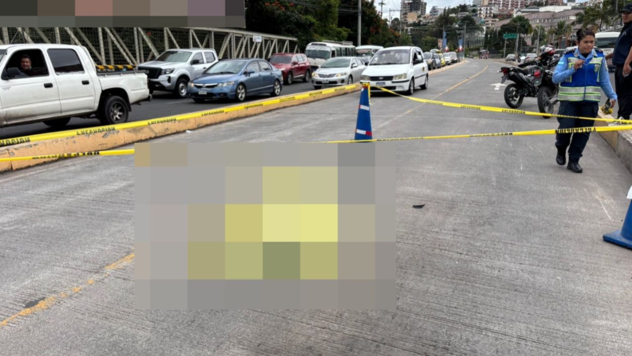 Mujer muere atropellada en cercanías de Hospital Escuela en la capital