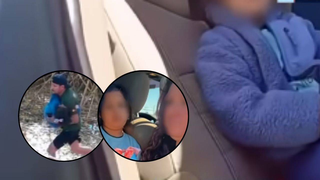 Policías graban cómo un 'coyote' traficaba una niña de 5 años en frontera de EE. UU.