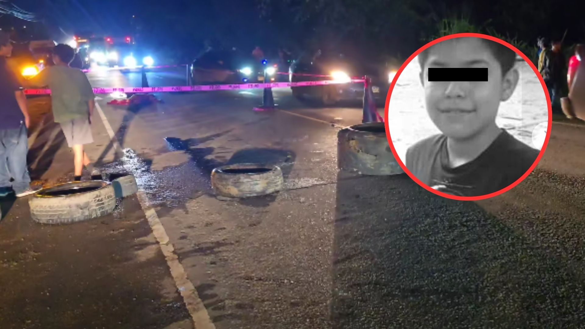 Niño que cruzaba calle para llegar a su casa muere atropellado por 'rapidito' en Cofradía