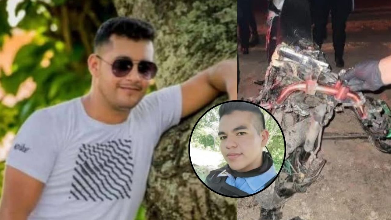 Policía muere en accidente de tránsito en Santa Cruz de Yojoa