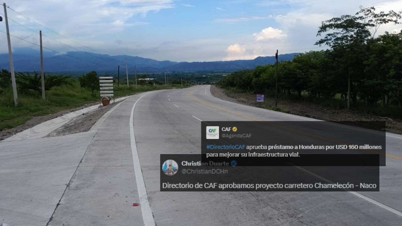 Anuncian aprobación de millonario préstamo del CAF para ampliación de carretera