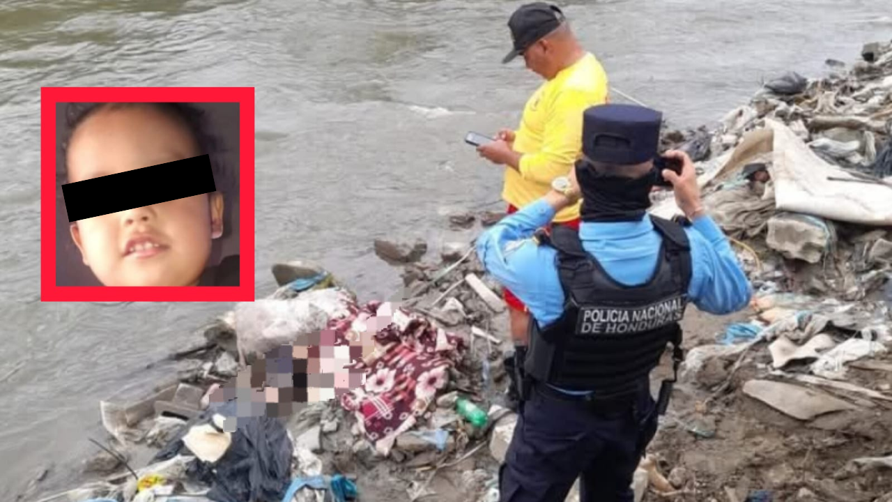 'Se salió de la casa a jugar con su primita' hallan muerto a niño a orilla de río en SPS