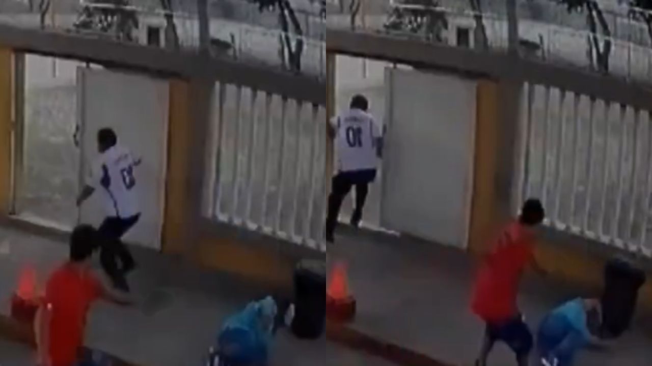 Video capta momento en que sicario mata a hombre que conversaba con sus amigos