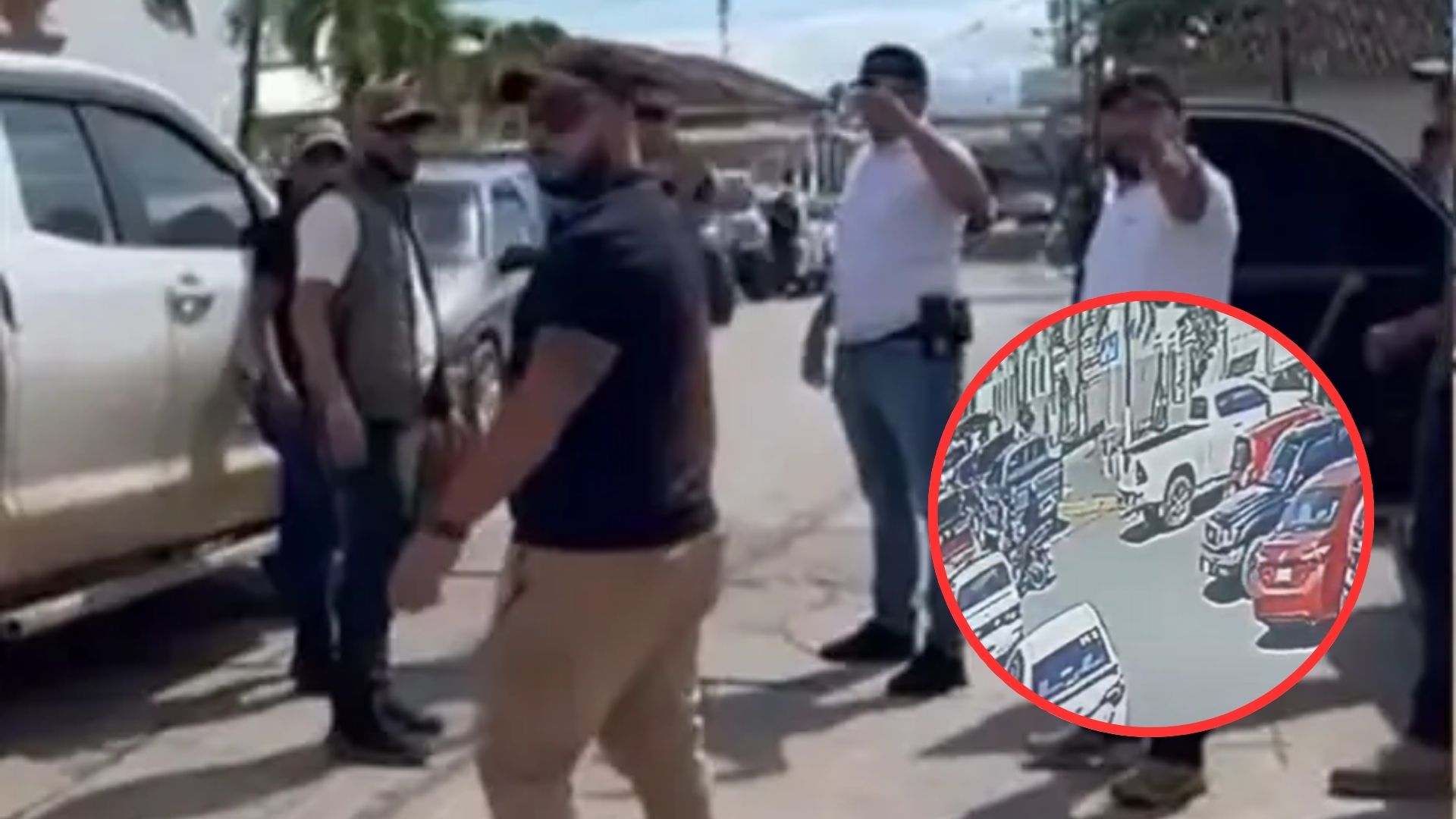 Sale a la luz nuevo video del enfrentamiento entre policías y civiles en Catacamas