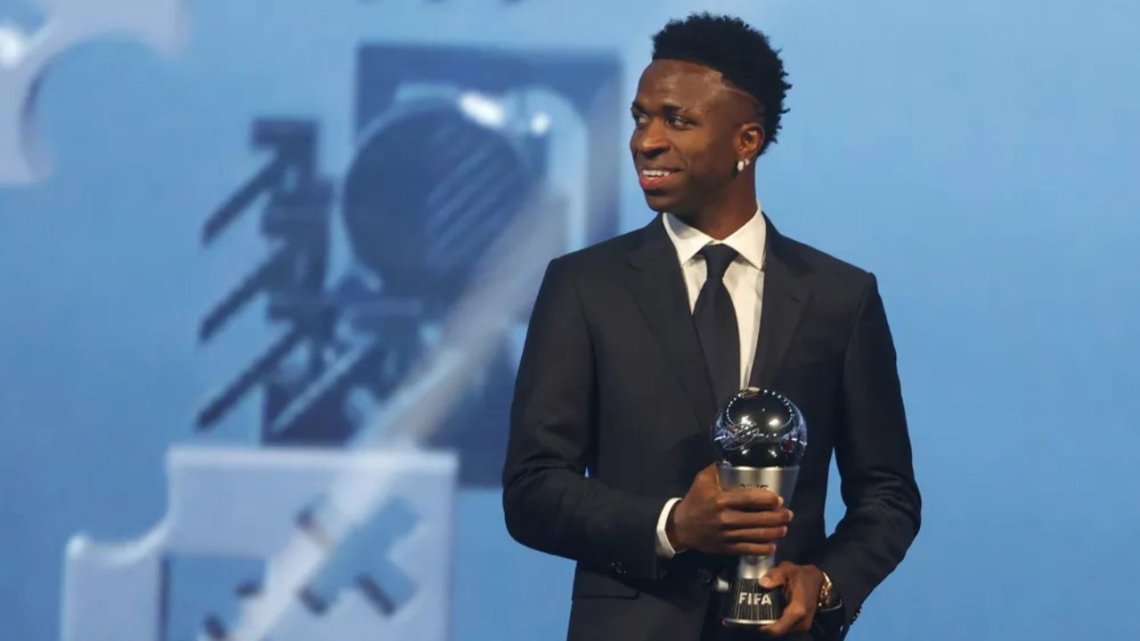 Vinicius Jr. gana el premio The Best 2024 de la FIFA
