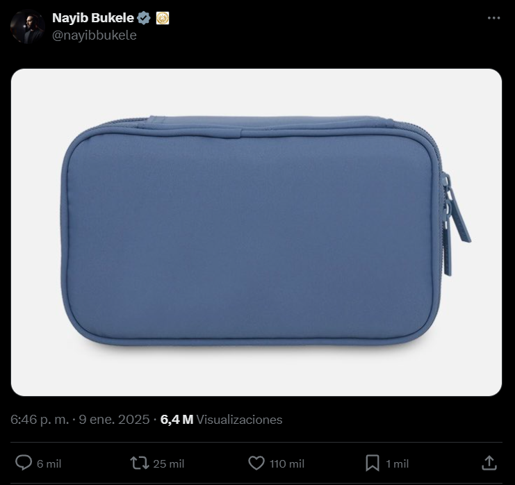 Captura de pantalla de la publicación