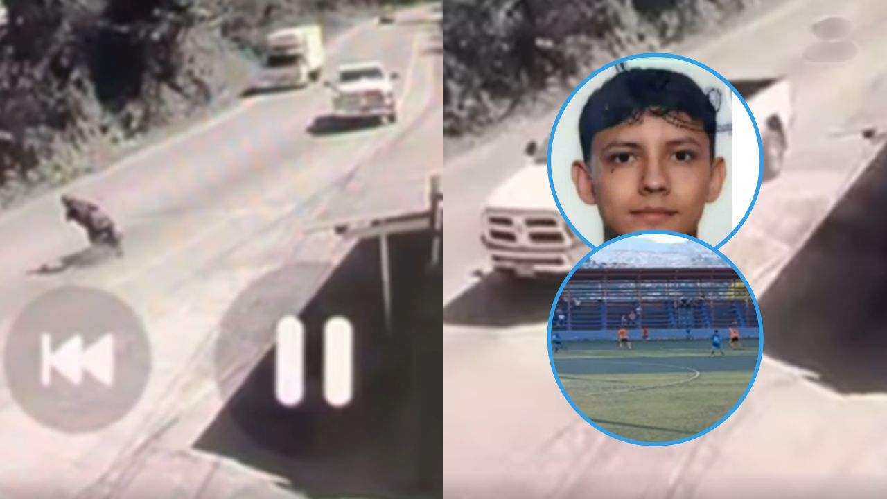 Revelan video del accidente en que murió futbolista hondureño en Choluteca