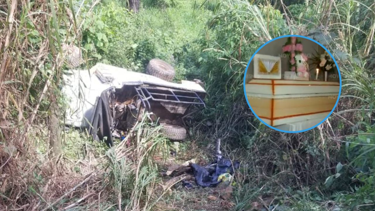 'Quedó atrapada': así fueron los últimos momentos de niña de 3 años que murió en accidente en Comayagua