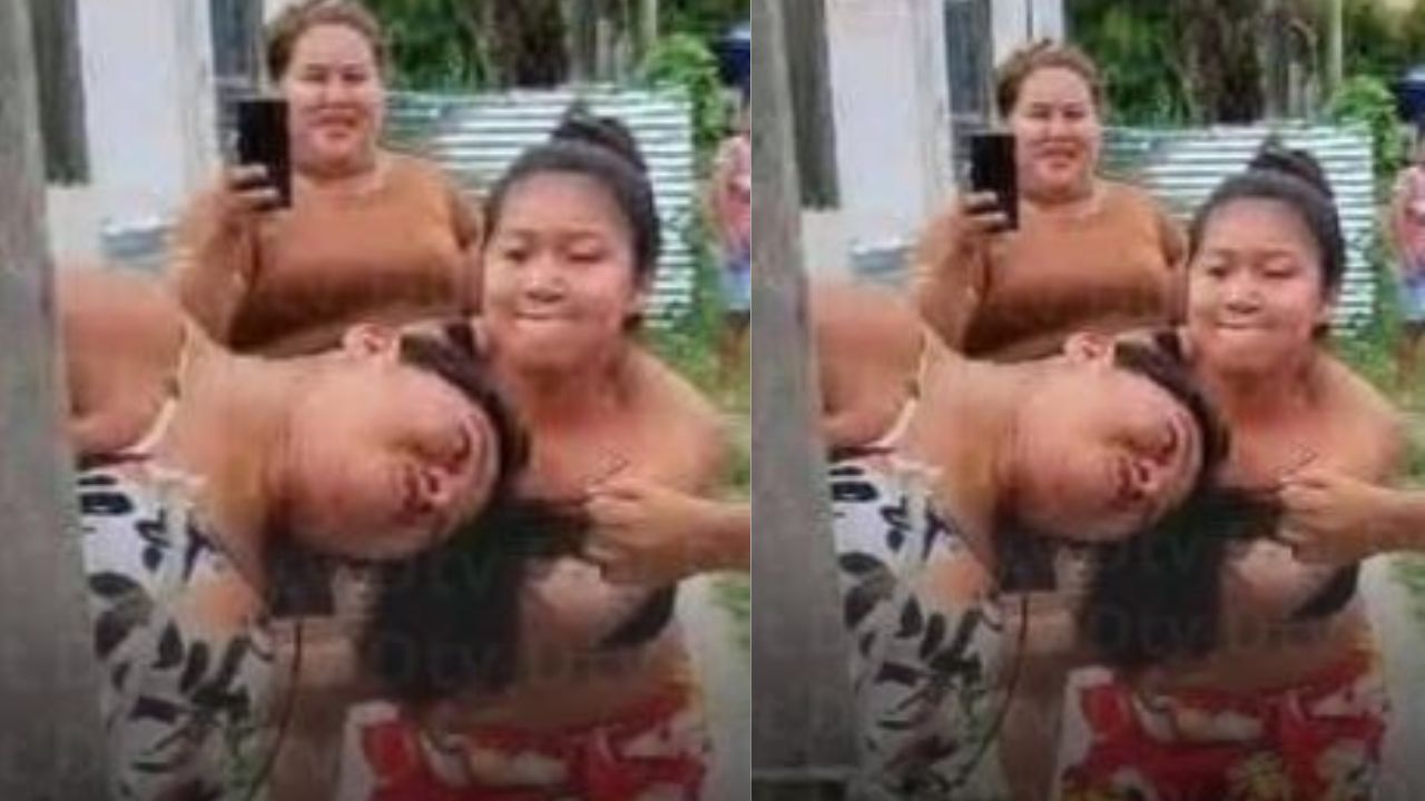 Esta es la razón por la que amarraron a una mujer a un poste y le cortaron el cabello