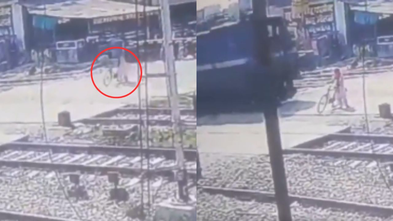 Vídeo: así fue atropellada por un tren una joven que cruzaba las vías
