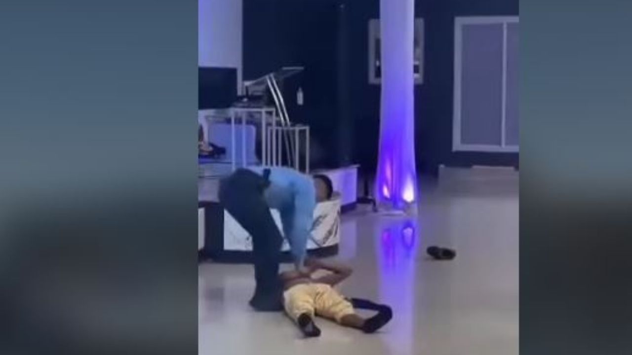 Así fue la captura de supuesto ladrón dentro de iglesia evangélica en Choloma