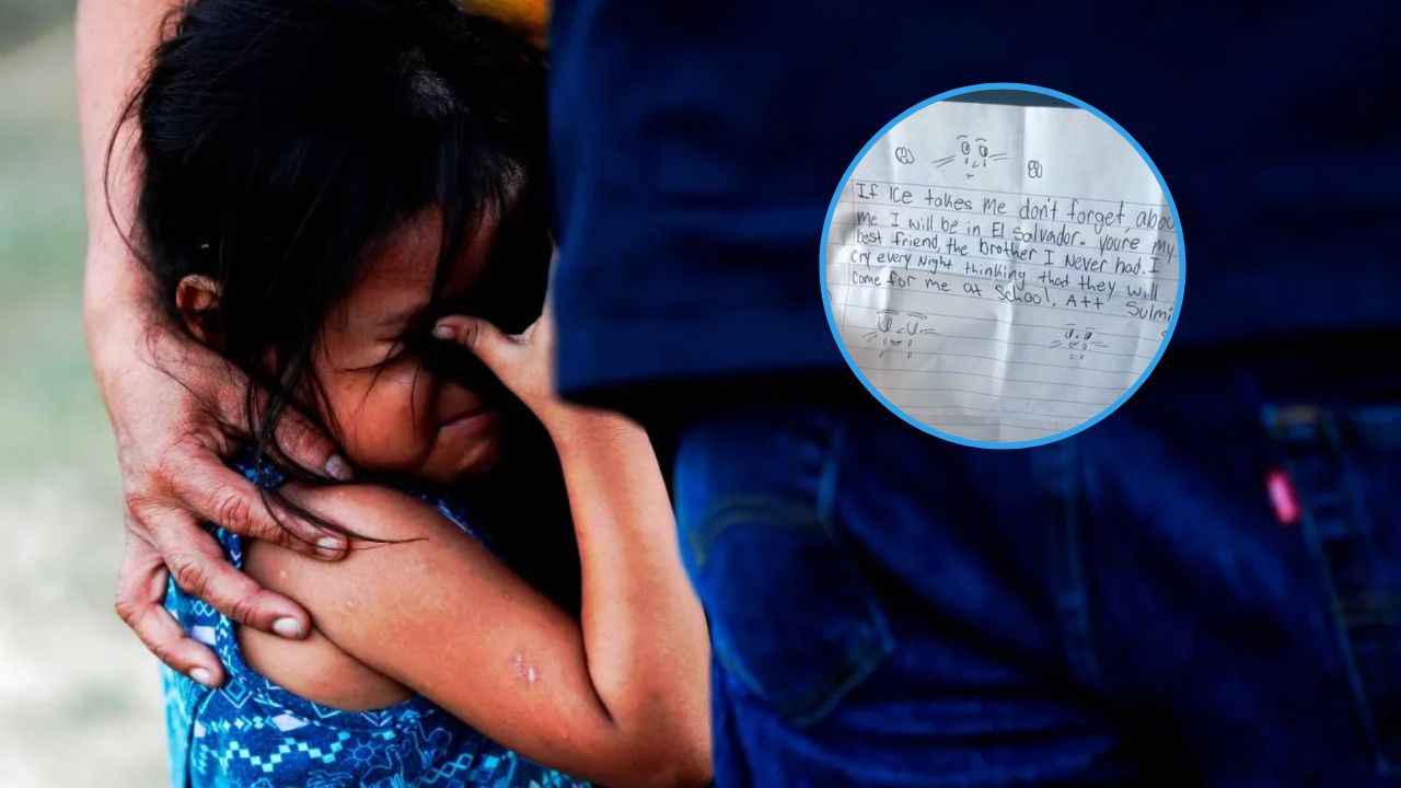 'No te olvides de mí': la desgarradora carta de niña despidiéndose de su mejor amigo ante deportaciones masivas