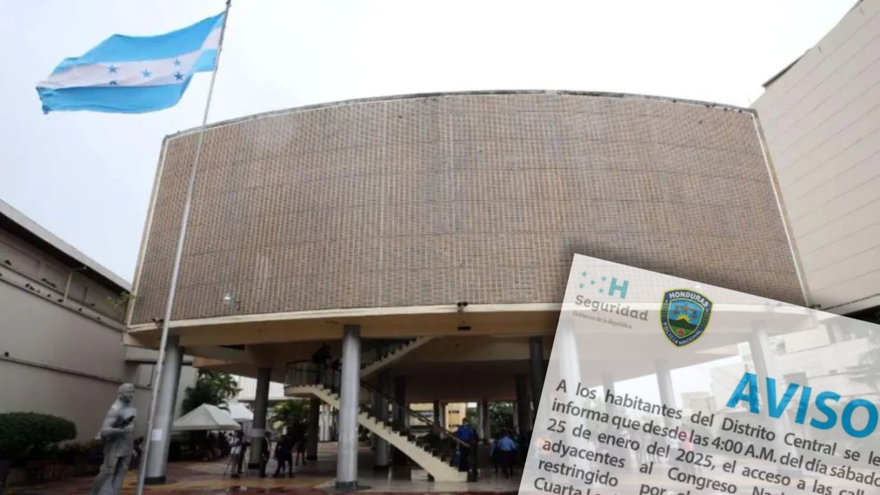Anuncian cierre de calles por instalación de Cuarta Legislatura en el Congreso