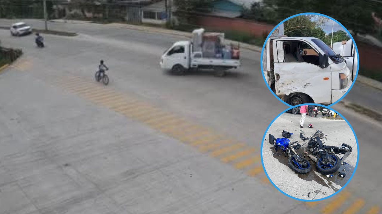 Esto pasará con conductor de camión contra el que impactó motociclista que murió en Choloma