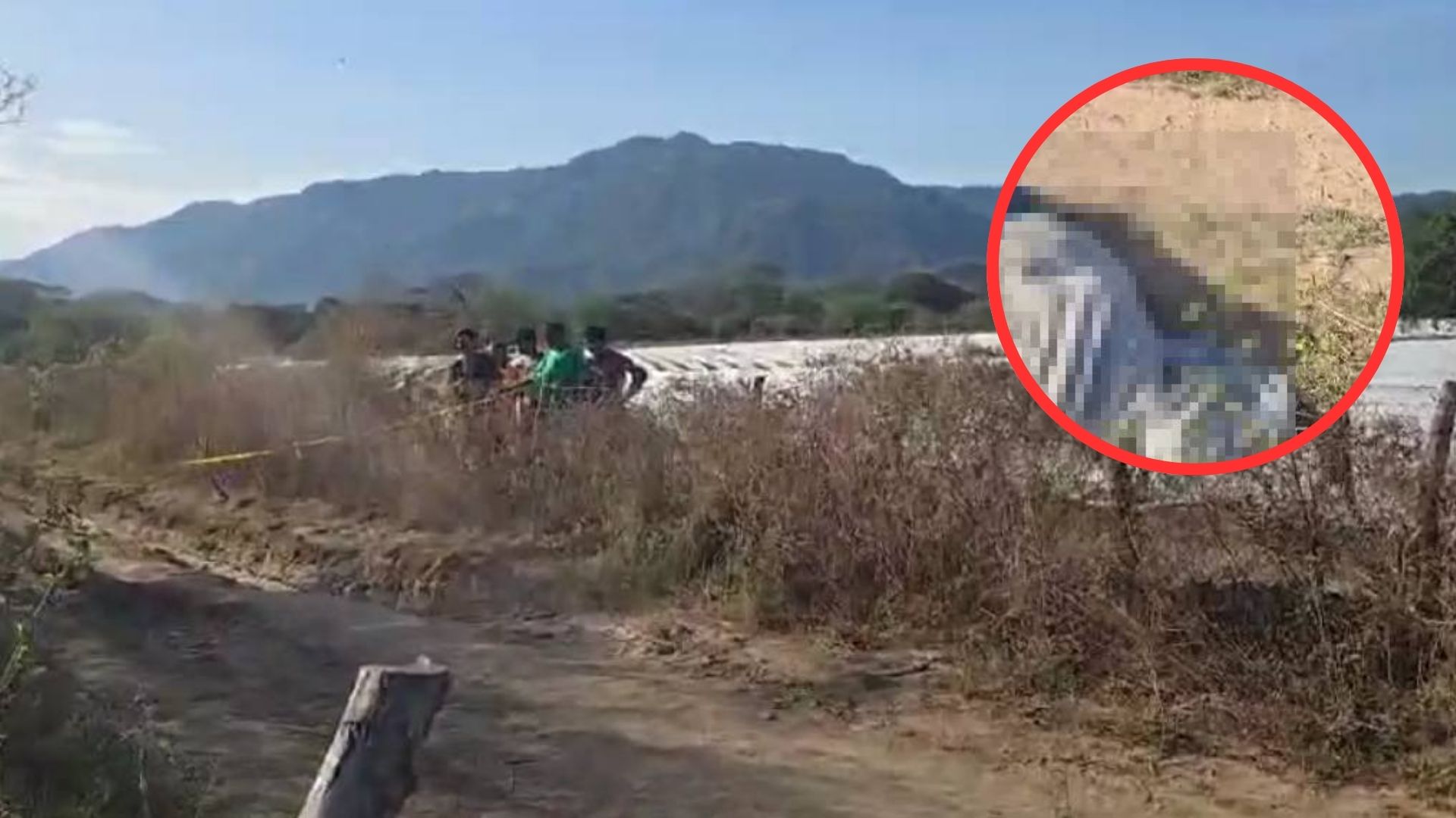 Envuelto en sábanas hallan a una persona en finca ganadera de Choluteca: esto se sabe