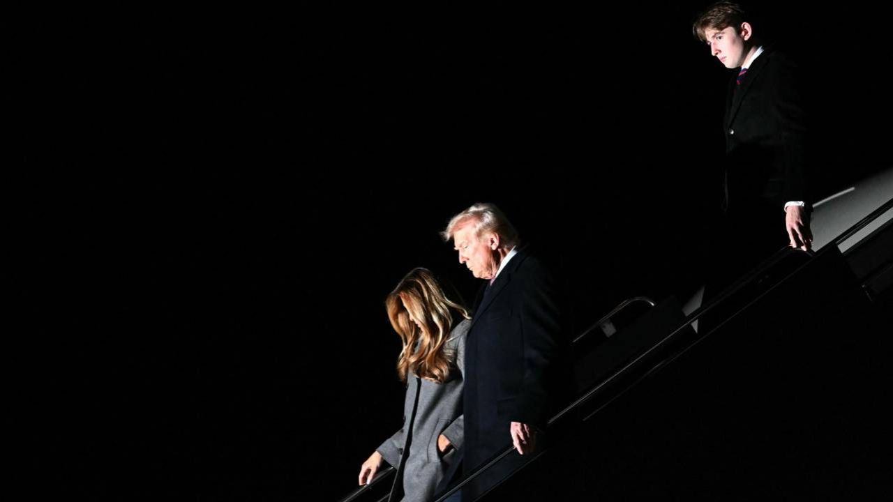 Trump regresa triunfal a Washington a pesar de los cambios en su ceremonia de investidura