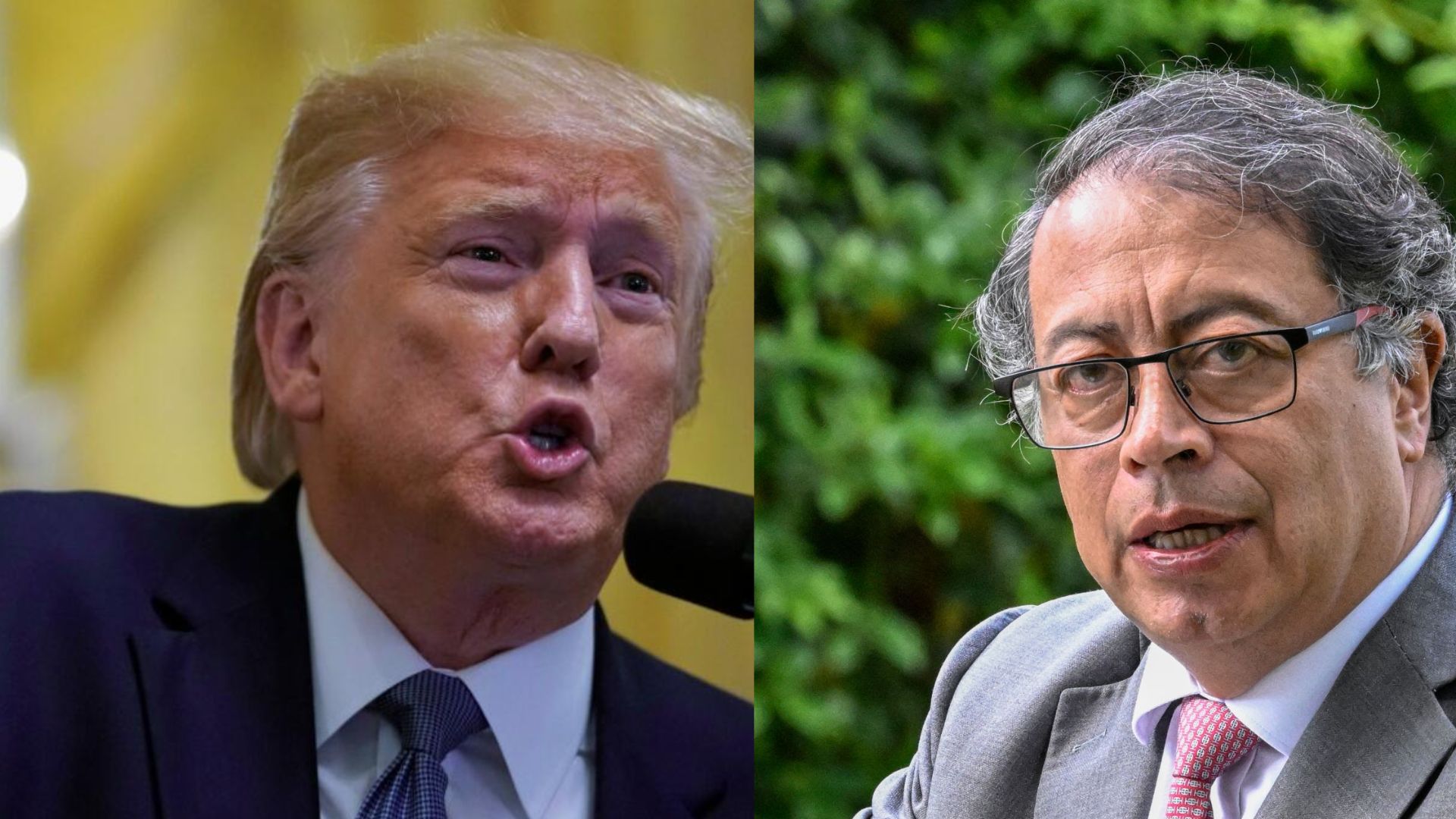 Trump anuncia aranceles a productos de Colombia y revocación de visas por negarse a recibir deportados