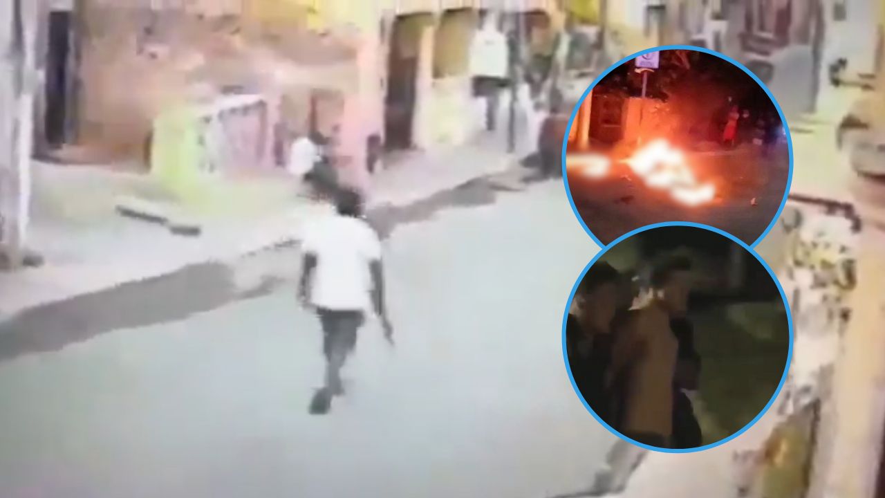 VIDEO: así fue como vecinos lincharon y quemaron vivo a hombre que mató a machetazos a una anciana